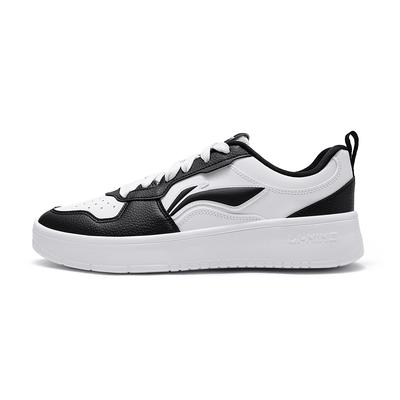 Li Ning Chuyun Άνετα Μοντέρνα Ευέλικτα Wrap Ανθεκτικά Αναπνέοντα Παπούτσια Σκέιτ Χαμηλού Προφίλ Ανδρικά αθλητικά παπούτσια Μαύρο Λευκό AGCV189-1