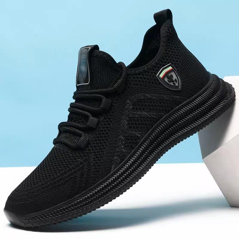 Leichte Sport Herrenschuhe, Modisch und Trendy, Atmungsaktive Mesh Freizeitschuhe, Weich besohlte Einzelne Schuhe