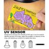 2-in-1 Reptile UV Light Meter Detector Sensor Tester to Detect The UVA/UVB Intensity Emitted by Reptile UVA UVB Lamp, Thermometer to Measure The