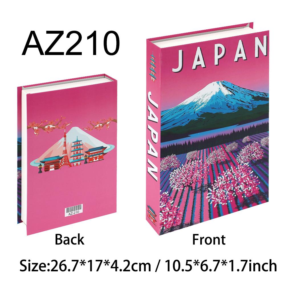 New York Paris London Series Luxury Fake Book Decoration Remote Control Storage Box Fashion Coffee Table Decoration Accessories