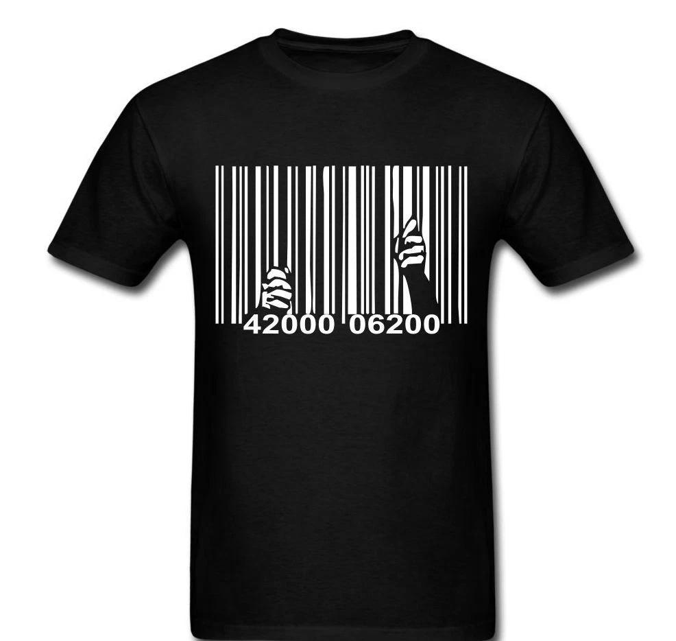 Barcode break free freedom anti capitalism govenment protest tee t-shirt XXXXL