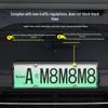 2025 AITO Wenjie New M9 M8 New Energy Full Edge License Plate Frame Accessory