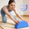 Blocco Yoga in Schiuma Antiscivolo Mattoncino Mezzo Tondo per Stretching Accessori Fitness per la Casa per Principianti e Professionisti