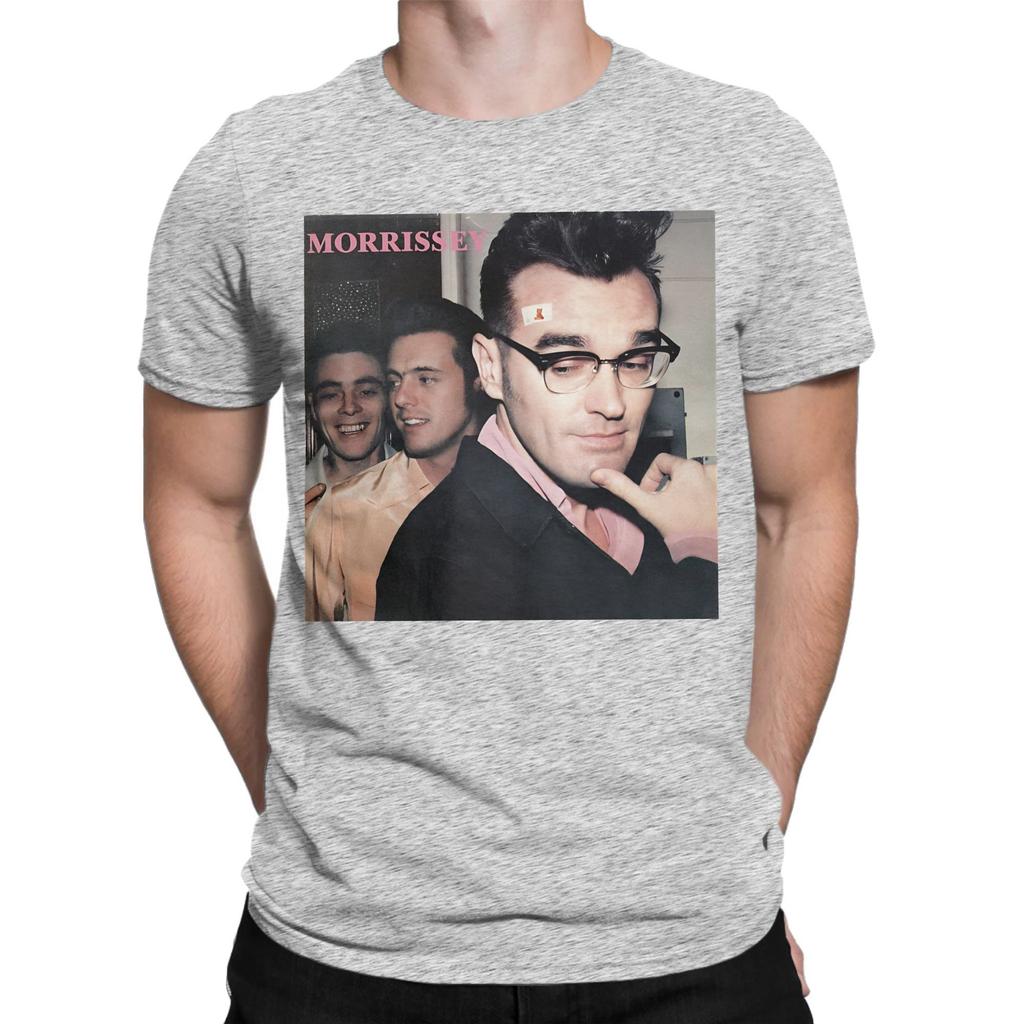 Morrissey Tour 2025 Gift T Shirts Mens  Cotton Funny TShirt Crewneck  Tees Short Sleeve Tops Gift Idea