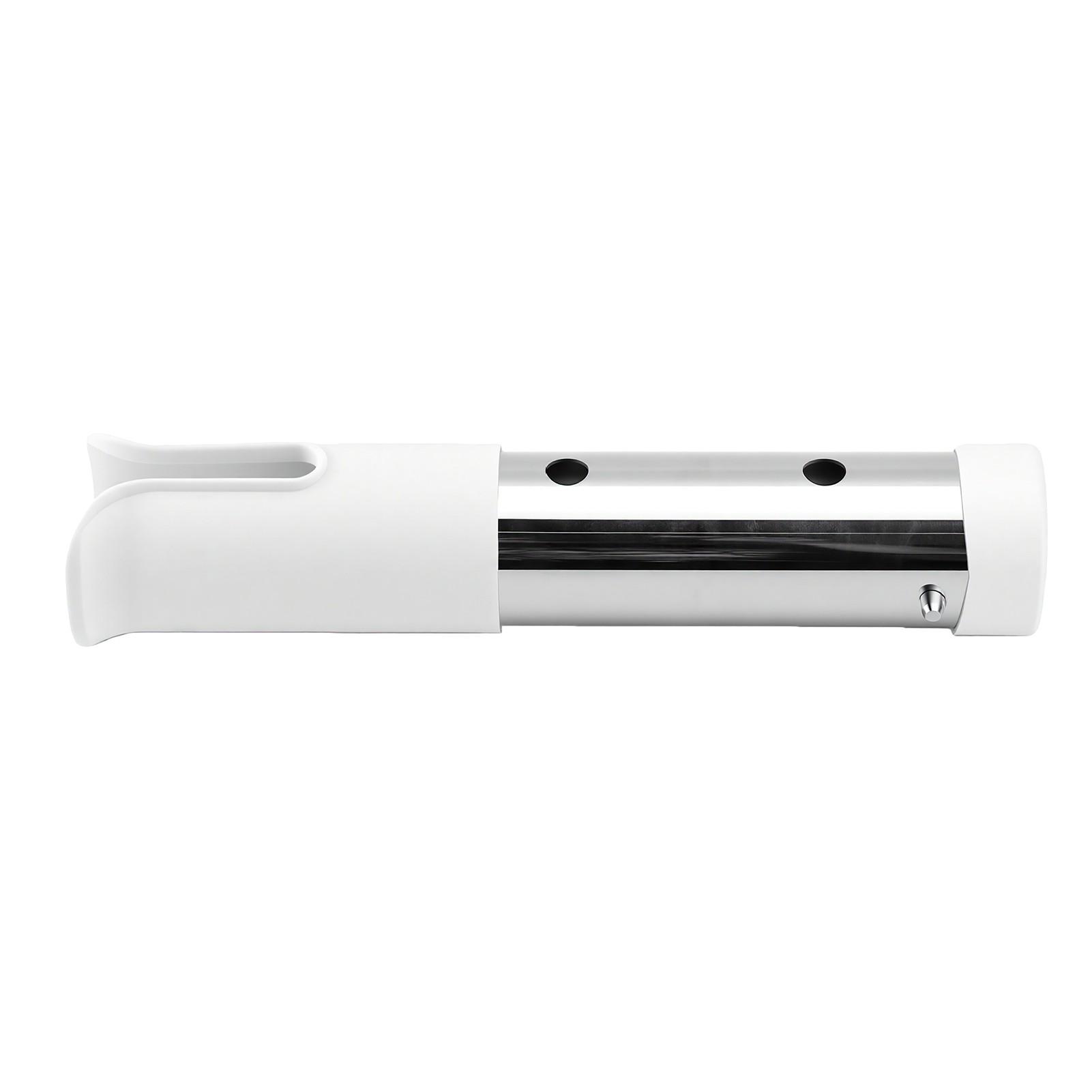 Support de Canne à Pêche à Tube Unique en Acier Inoxydable 316 Monté au Mur Pour Yachts Kayak Bateau Blanc