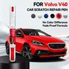 För VOLVO V40 Bilfärg Reparationspenna Touch Up Repborttagare DIY Biltillbehör Brun 712 Blå 713 721 Brons 708 Vit 707