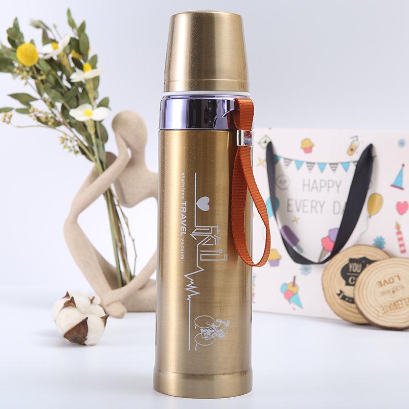 Travel Portable Double Layer Thermal Mug Food Thermos For With Heating Travel Stainless Steel Water Arctic Bottle Cups Of Hot