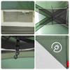 Family Tent for 10 Persons Green Waterproof