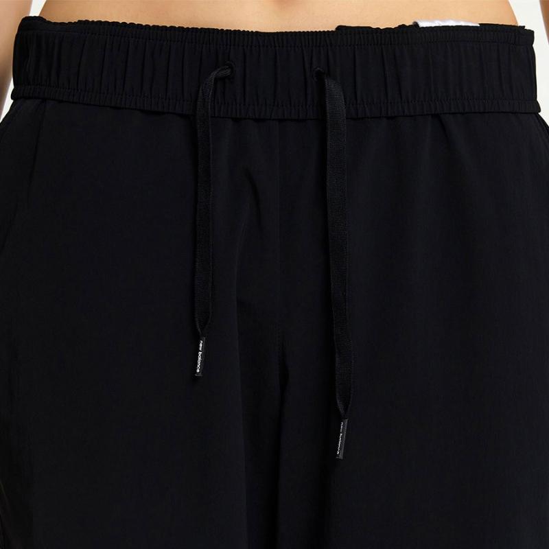 New Balance Nbnte3w612 Women Frozen Woven Stretch Wide Pants  Black 