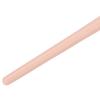 Eyelash Comb Arc Stainless Steel Teeth Eyelash Separator Mascara Applicator Tool with Comb Cover Pink Straight Handle