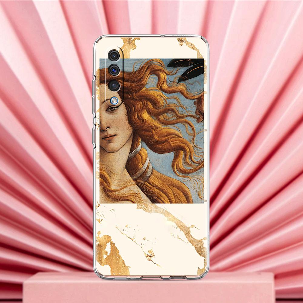 Phone Case For Samsung A56 A36 A26 A24 A16 A14 A12 A32 A50 A70 A22 A40 A34 A54 A42 A52 5G A06 Cover ART aesthetic collage Venus