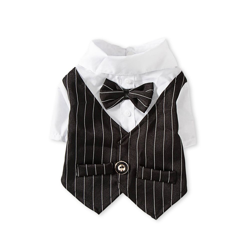 Dress Up For Small Dogs Bowtie Gentleman Dog Dog Costumes Dog Tuxedo Pet Supplies Wedding Suit