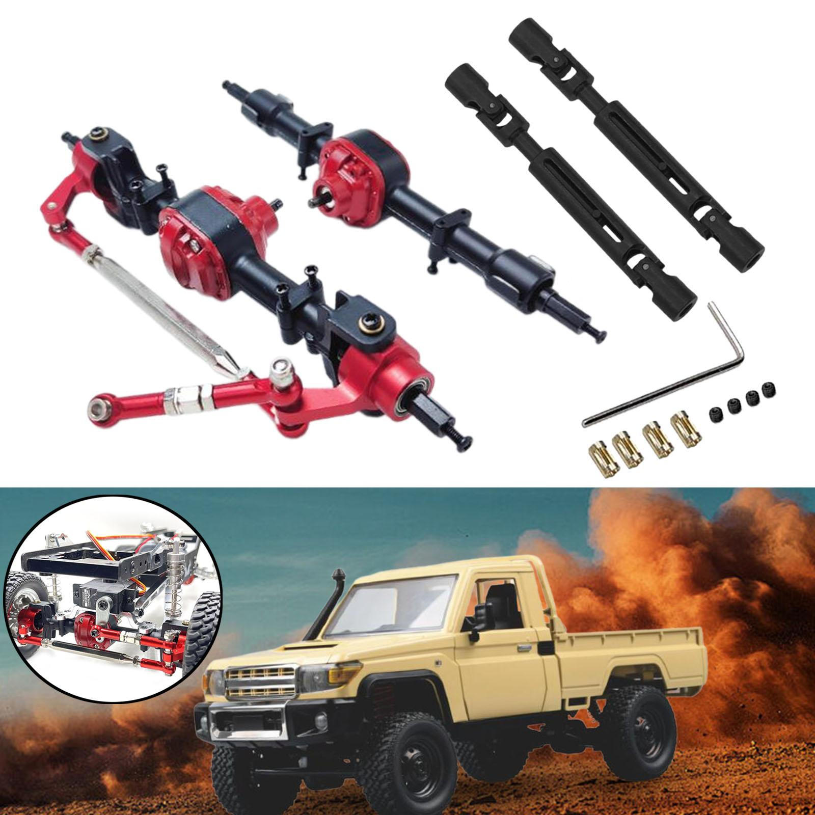 

Front and Rear Axle Drive Shaft Bundle for MN78 LC79 - Enhance Your Vehicle срібний