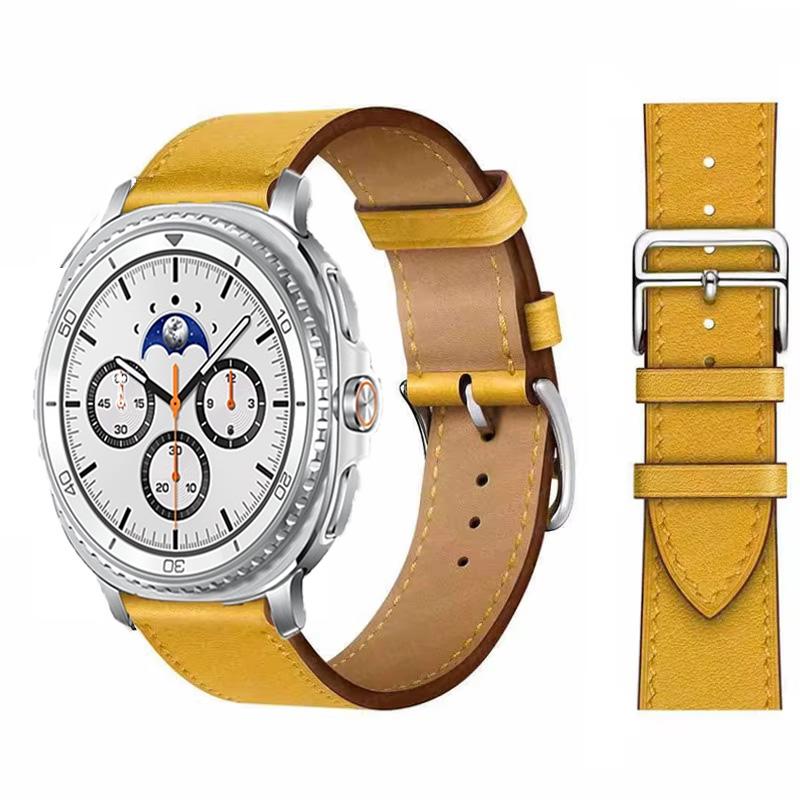 Band for Samsung Galaxy Watch 8/8 Classic/Ultra 2026 47mm 44mm 40mm 46mm Leather Wrist Belt Correa Bracelet Galaxy watch 8 Strap