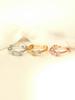 Minimalpiercing 925 Gold Mini Cubic One-Touch Ring Piercing Earrings