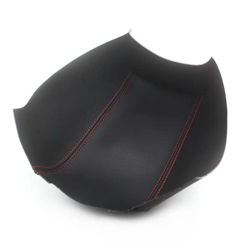 Soft Leather Armrest Cover For Nissan Qashqai 2008 - 2016 2017 Car-styling Center Control Armrest Box Skin Cover Sticker Trim