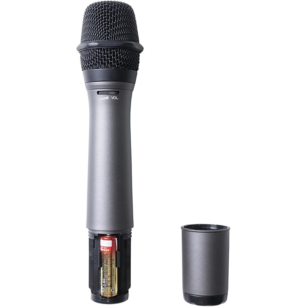 Sanwa Direct 400-SP112 Wireless Microphone 400-SP112WHM Compact Lightweight Design