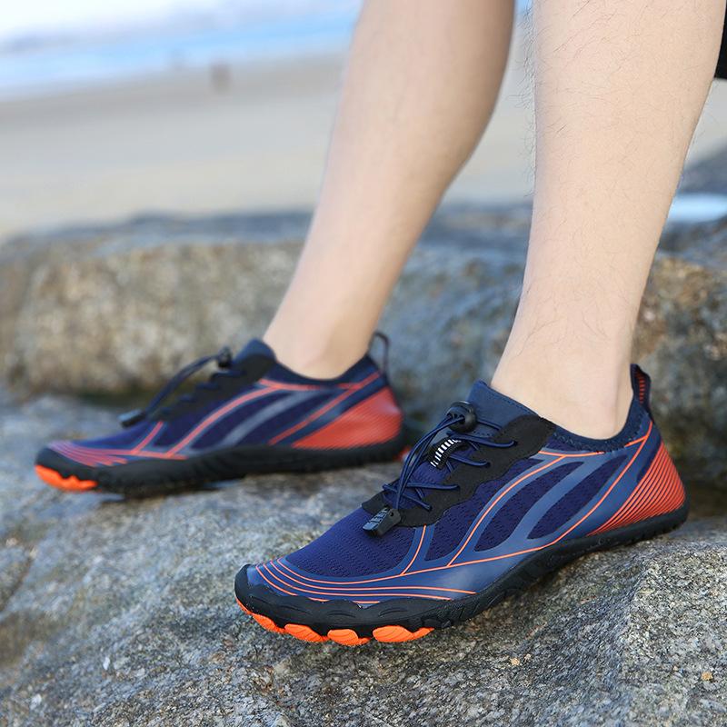 Sapatos Hidrofílicos Unisex para Exterior para Caminhada, Natação e Fitness Amortecedores Multifuncionais Malha Respirável Tênis Modernos Novo Design
