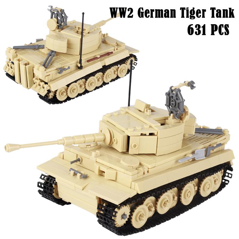 WW2 Militar Africa de Nord Serie Camion Cisternă Blocuri de Construcție German Britanic Figurine Soldat Vehicul Armată Tun Armă Cărămizi Jucărie