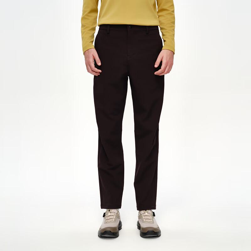 

BYWALKER Men s Twill Fleece Straight-Leg Trousers 35