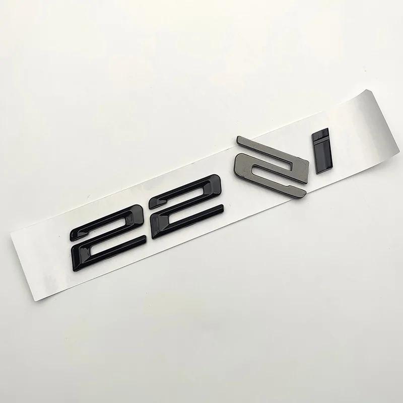 1Pc 3D ABS Car Trunk Letters 216i 218i 220i 218d 230d 225i 235d 230i 235i 240i Logo Emblem Badge Sticker For F45 F22 F23 G42 F46