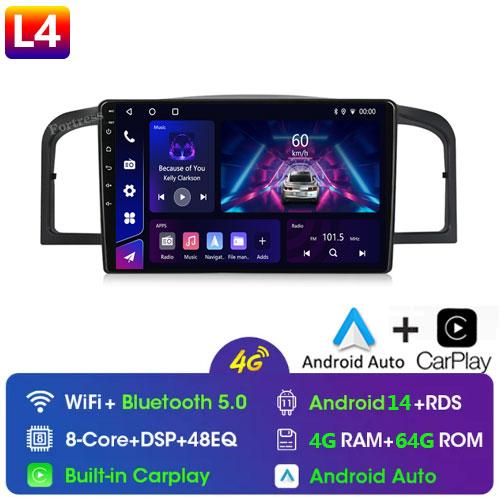 Android 13 For Lifan 620 / Solano Navigation GPS 4G WIFI Car Radio Multimedia Stereo Video Player Carplay Auto 360 Camera QLED