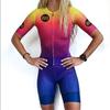 Combinaison Maillot de Cyclisme Tres Pinas pour Femmes, Combinaison Courte de Triathlon, Maillot d'Été, Ensemble Maillot de Vélo, Vêtements de Vélo