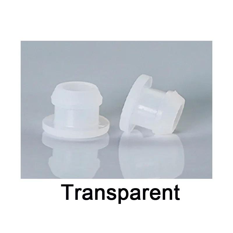 Silicone T Type Conical Hole Plug Snap Fit Blanking End Cap Waterproof Dust Seal Stopper Pipe Tube Plug Bung 2.5-50.6mm