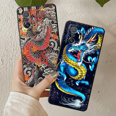 Mode Chinesische Tiger Drache Handyhülle Für Samsung Galaxy Note 20 Ultra 10 Plus 8 9 S22 S21 S23 5g S20 Silikonhülle Funda