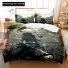 3D Printed NieR Automata Bedding Set Duvet Cover Bed Set Quilt Cover Twin Single Queen King Size Boys Adult Home Textile Decor