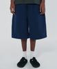 Seuweideu Wide Sweat Shorts [Navy]