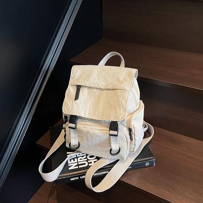 Multifunktionaler Freizeitrucksack Damen täglicher Weg zur Arbeit Einfach und atmungsaktiv Schultasche für Studenten Einkaufen Reisen Handtasche Umhängetasche