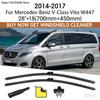 Geeignet für Mercedes-Benz V-Klasse Vito W447 2014 2015 2016 2026 Windschutzscheibe Frontfenster Auto Scheibenwischer Frontscheibenwischerblatt 28'+18'