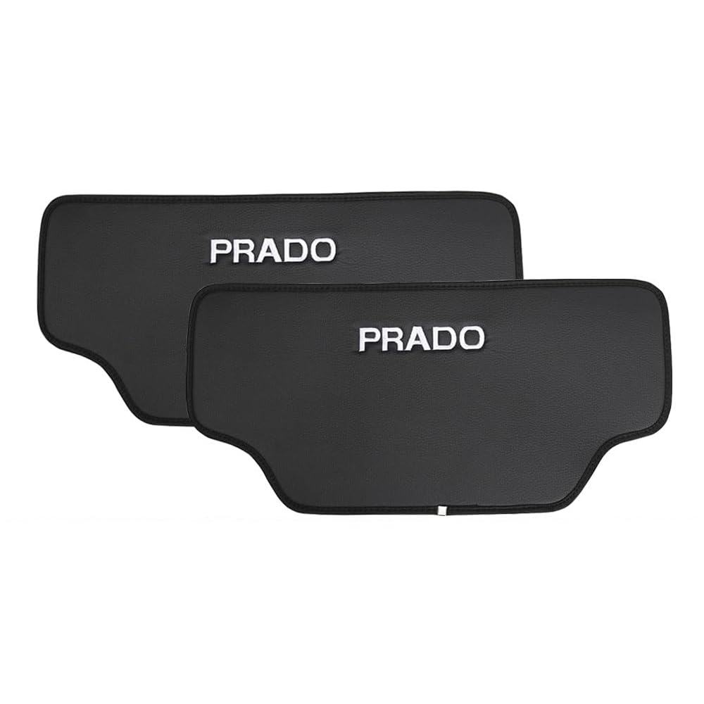 

LEXLEYS Toyota Land Cruiser Prado 150 Series Dedicated Kick Guard Seat Back Leather Kick Rear Seat Back Interior Dirt Embroidered Scratch Protection