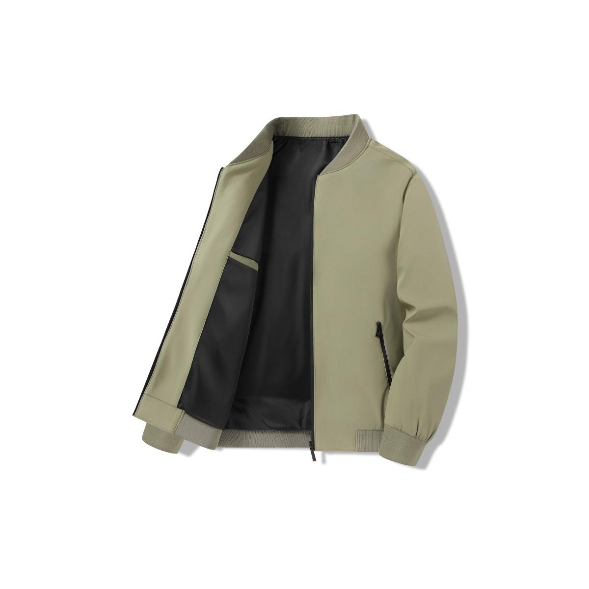 

Весна и осень Легкая куртка в зрелом стиле Высококачественное мужское пальто 4XL хаки