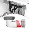 Sink Drain Check Valve Designed for Anti-Odor Performance and Worm Protection in Standard Kitchen Drain Tube Installations