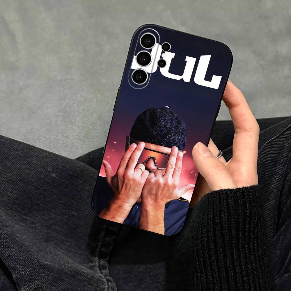 Rapper JuL Cest P-Pas Des Lol Phone Case For Samsung S25,S24,S21,S22,S23,S30,Ultra,S20,Plus,Fe,Note,10,9,5G Black Cover