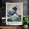 Ukiyoe The Great Wave Off Kanagawa Hanging Bohemian Tapestry Cheap Hippie Bohemian Tapestries Mandala Wall Hanging Home Decor