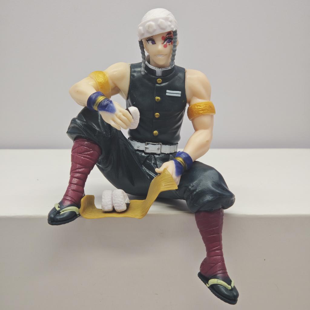 Figurki Akcji Anime Demon Slayer Tanjirou Tomioka GiyuuZenitsu Kochou Nezuko Figurka Anime Kolekcjonerska Lalka Dziecięca Zabawki dla Dzieci SS