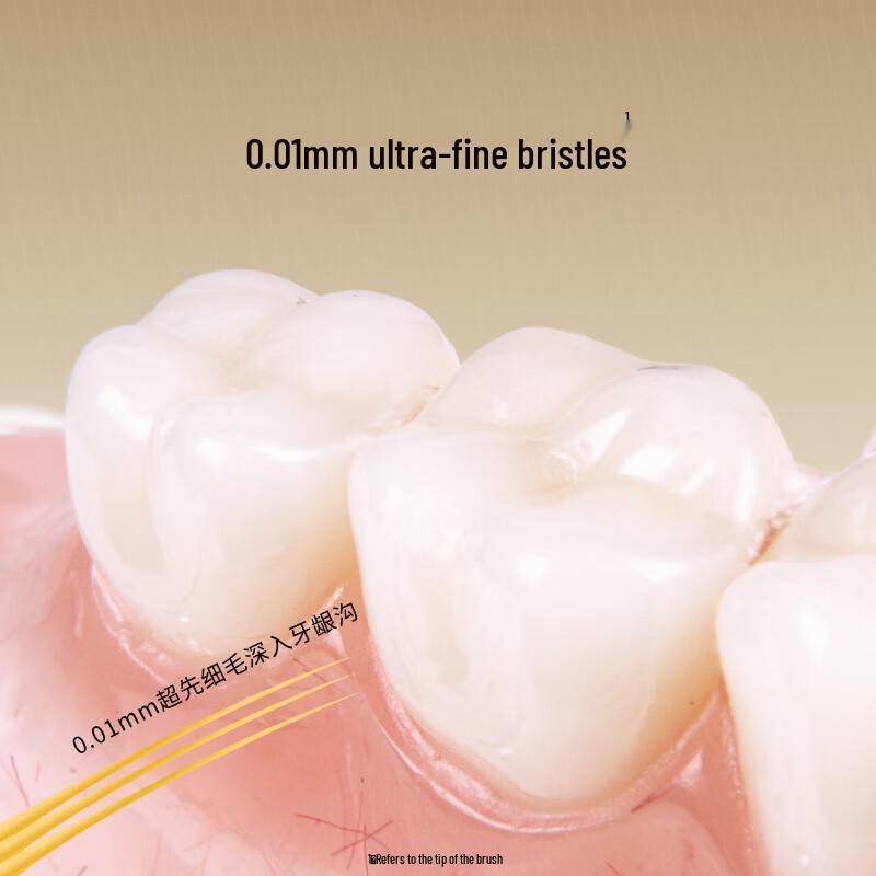 Hebesch 65-Hole Wide Head Toothbrush