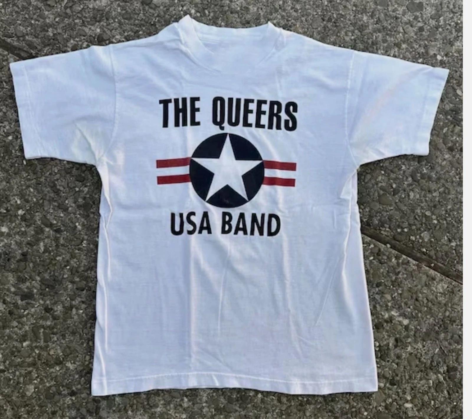 

The Queers USA Band Logo Classic Shirt Full Size S-5XL Gift Fans 4XL