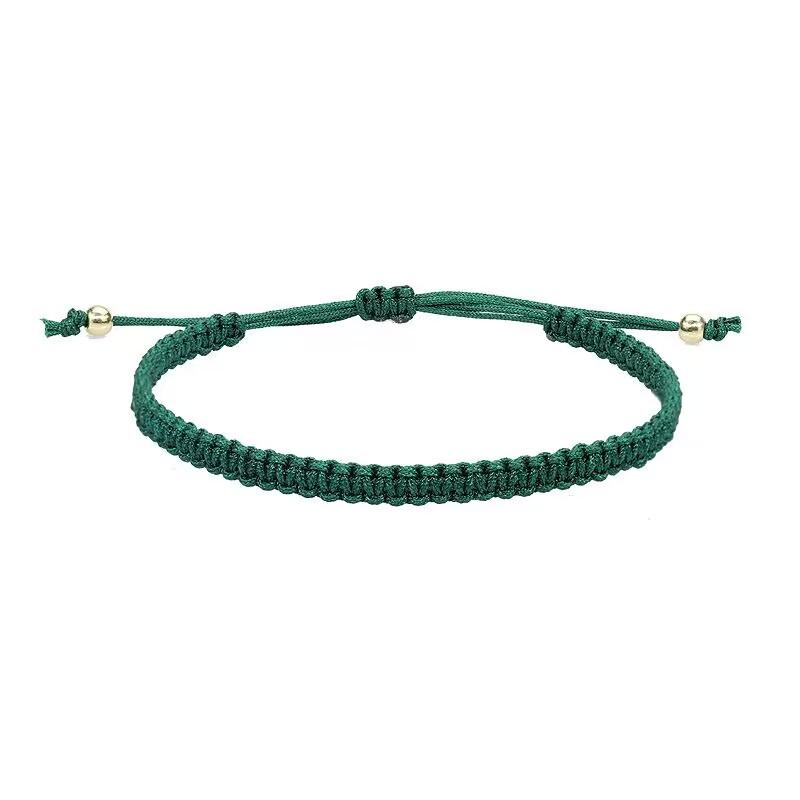 Lucky Woven Rope Bracelets & Bangles Women Men Handmade Knots Tibet Buddhist  Friendship Girls Gift Adjustable