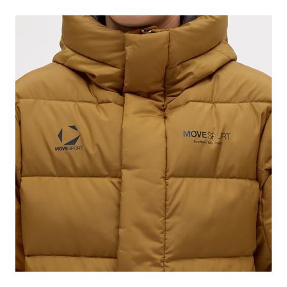 MOVESPORT Filled Jacket Descente HEATNAVI MFF Jacket Lightweight Windproof Water Repellent Heat Retention Filling Training Running Walking Men Unisex