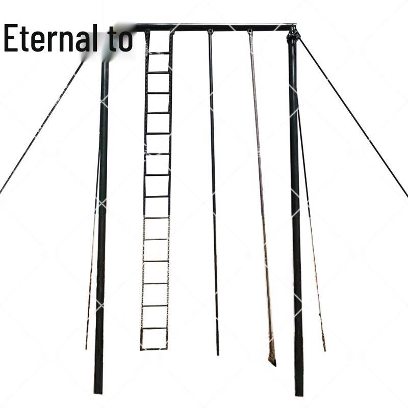 Outdoor Climbing Rope and Pole Training Set