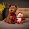 Elk Doll Christmas Snowman Doll Plush Toy Christmas Gift Shopping Mall Event Venue Layout