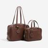 2025 Spring Retro Portable Commuter Bowling Bag - Large Capacity, High-End, Crossbody & One Shoulder Design
