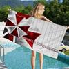 Horror Movie U-Umbrella C-Corporation Beach Swimming Towel Soft Absorbent Washcloth Children's Gifts for Kids Travel Camping