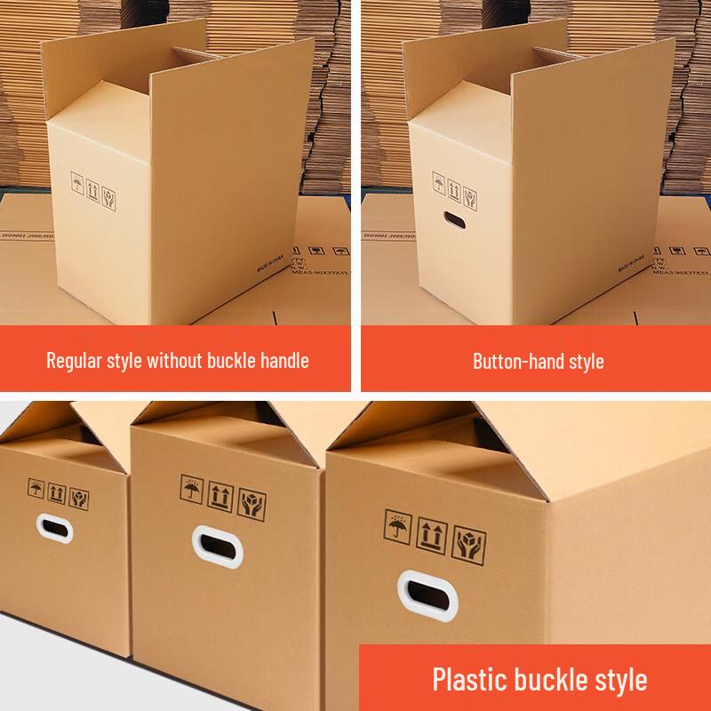 Heavy-Duty Moving Boxes with Handles