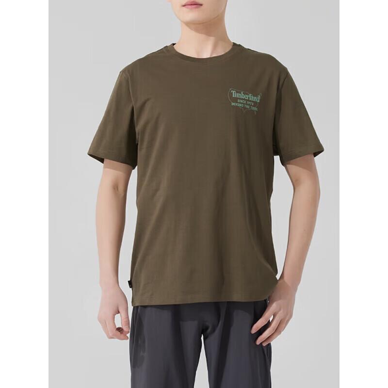 Timberland Men s Outdoor Print Cotton T-Shirt A6B6Z XL