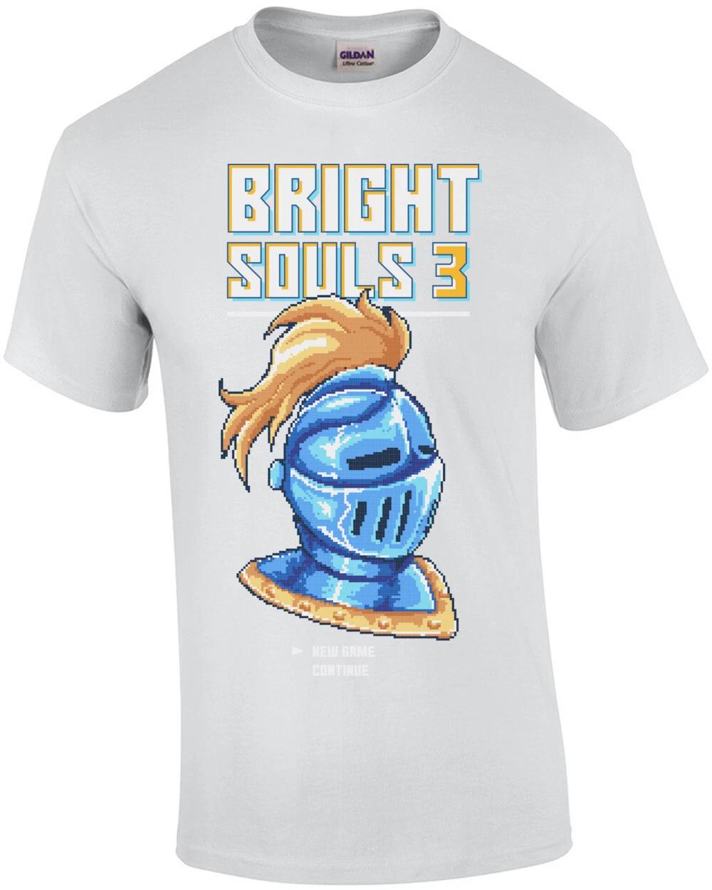 

Bright Souls 3 Retro Gaming T-Shirt XL